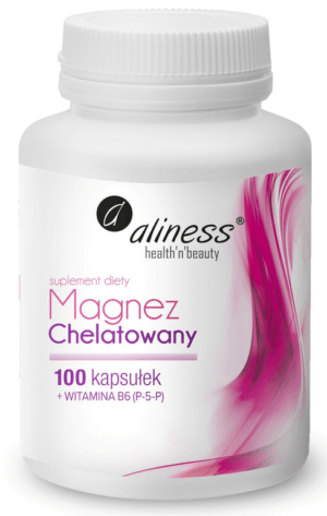 Aliness Magnez Chelatowany 100 kapsułek